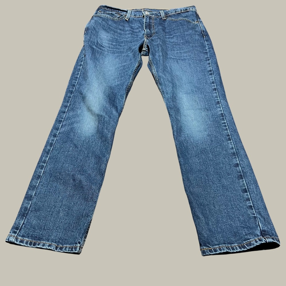 Levis 511 Slim Fit Mens Jeans Blue Medium Wash Denim 32x30 (Measures 32x28.5)